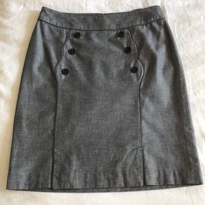 Anthropologie kick-skirt in indigo